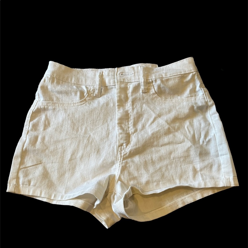 Wild Fable Highest Rise Shorts, White, Size 10